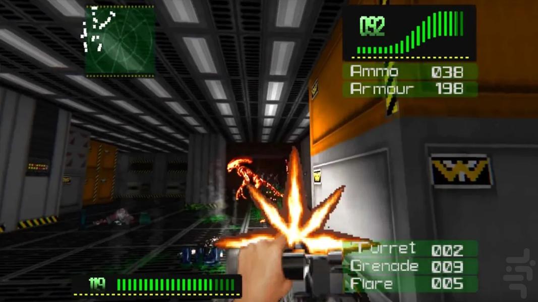 مدرن بیگانه نژاد سه گانه - عکس بازی موبایلی اندروید