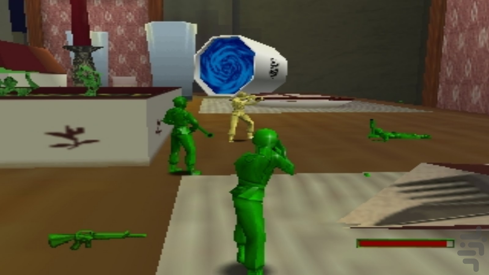 Nintendo 64 on sale army men