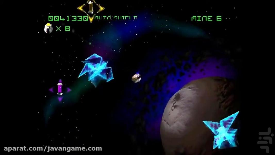 asteroids 3d - Gameplay image of android game