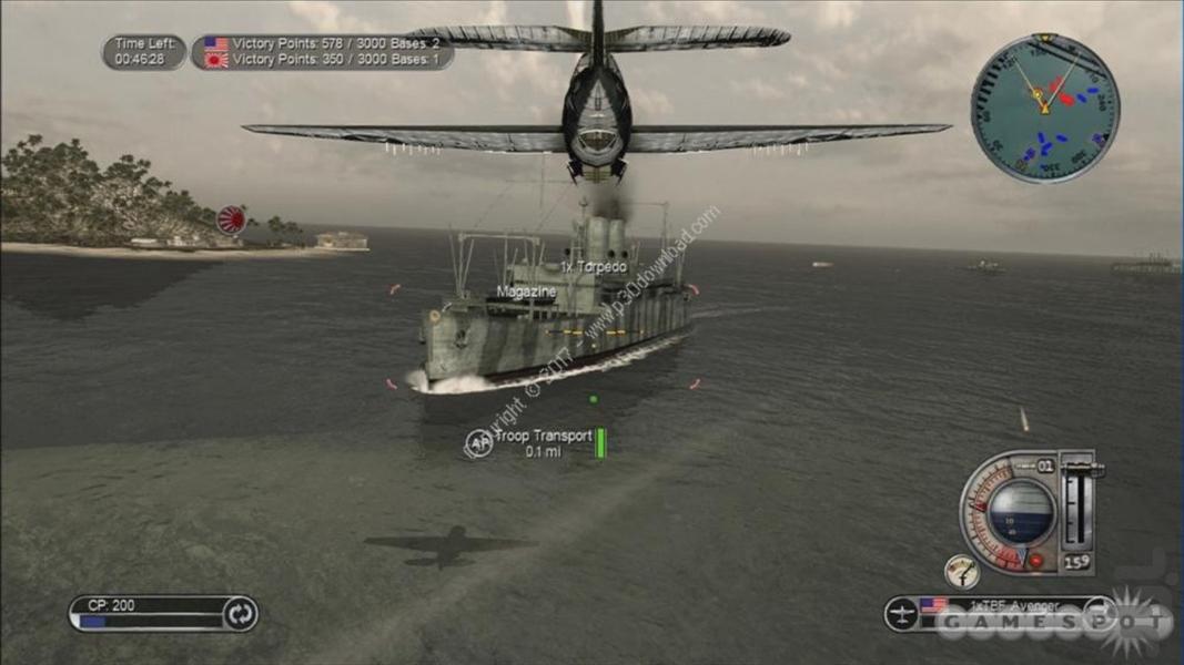 مدرن ایستگاه دریای نبرد - Gameplay image of android game