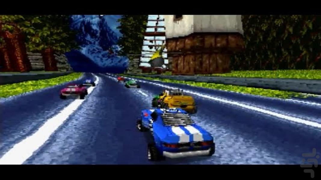 مدرن رانندگی جاده سوختن - عکس بازی موبایلی اندروید