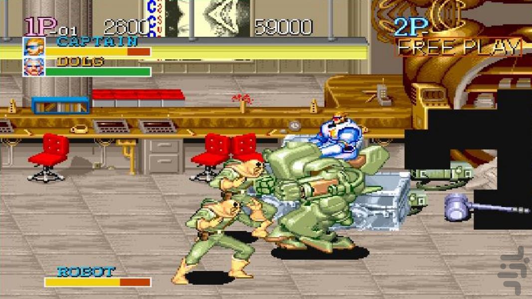 مدرن کاپیتان جنگی کماندو - عکس بازی موبایلی اندروید