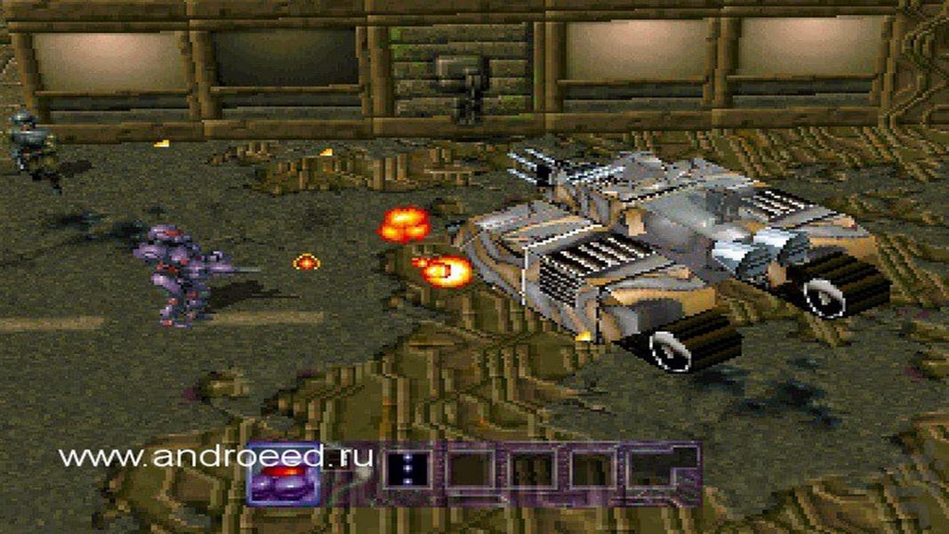 مدرن جنگی کنترا ۳ - عکس بازی موبایلی اندروید