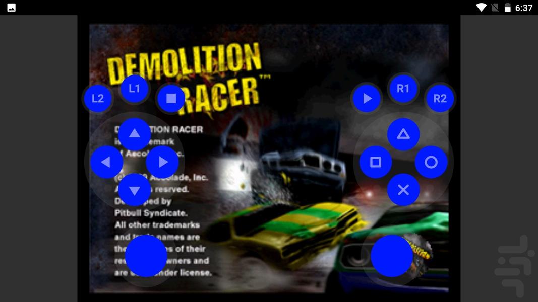 مدرن مسابقه های تخریب - Gameplay image of android game