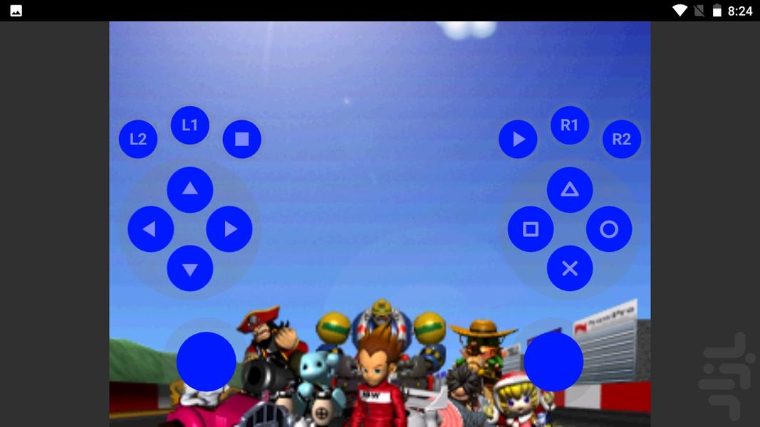 مدرن رالی کارت شدید - Gameplay image of android game