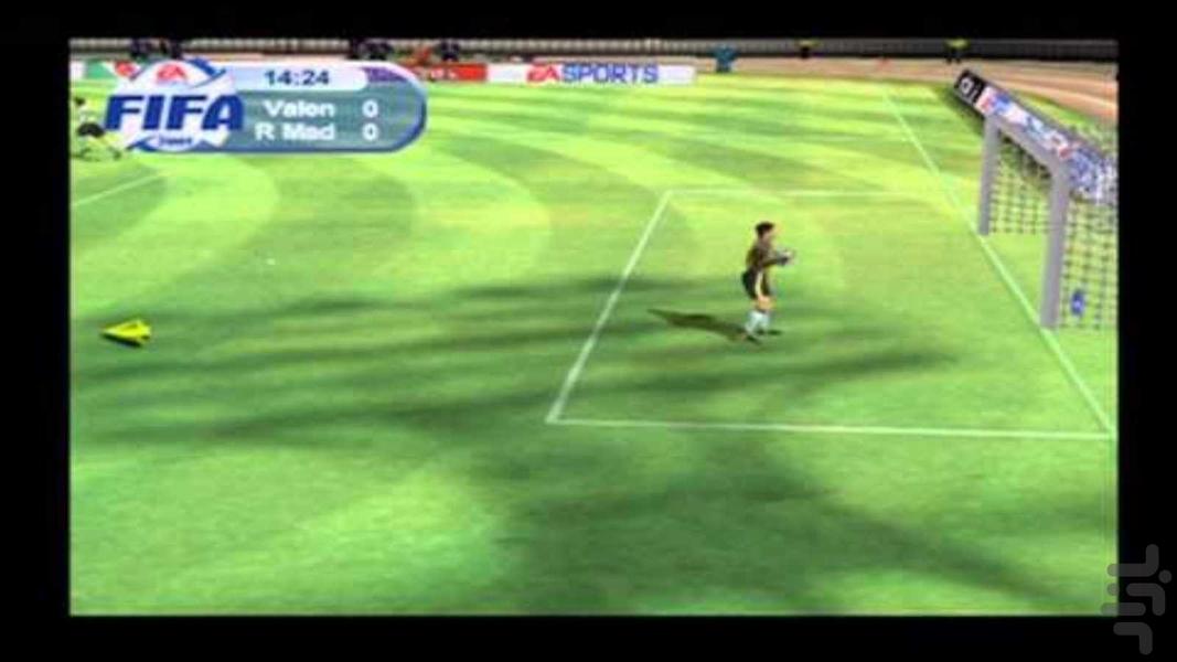 مدرن پرمهیج فیفا 2001 - Gameplay image of android game