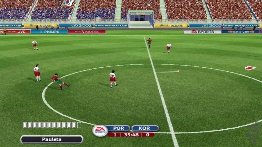 fifa 2002 - Gameplay image of android game