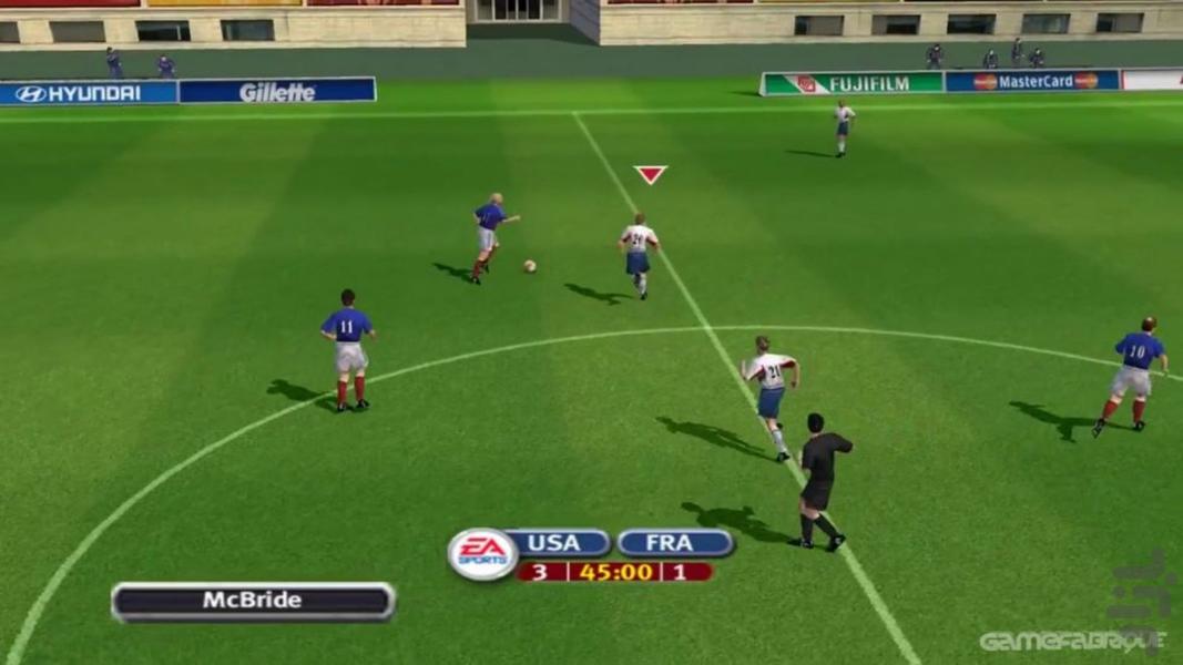 مدرن مهیج فیفا ۲۰۰۲ - عکس بازی موبایلی اندروید