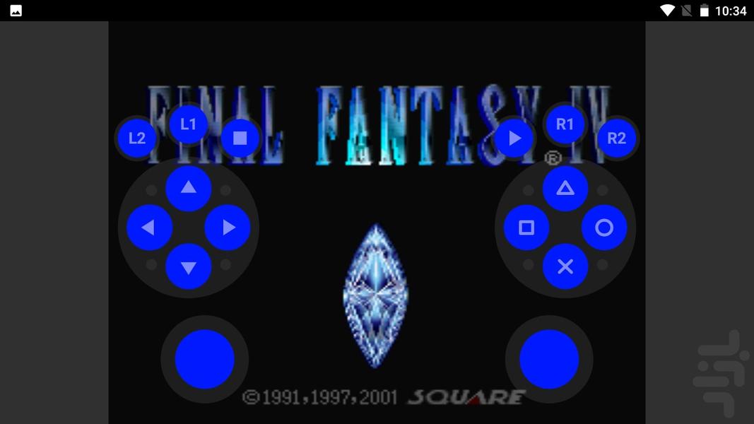 مدرن تاریخ فانتزی نهایی فانتزی IV - Gameplay image of android game