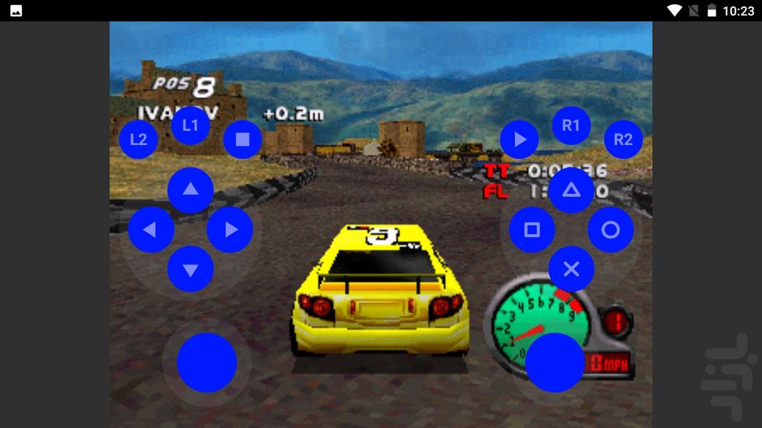 مدرن رالی های گرند تور 98 - Gameplay image of android game