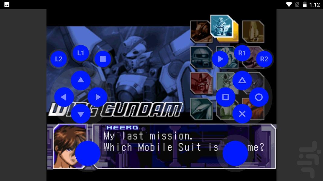 مدرن مبارزه و نبرد گاندام - Gameplay image of android game