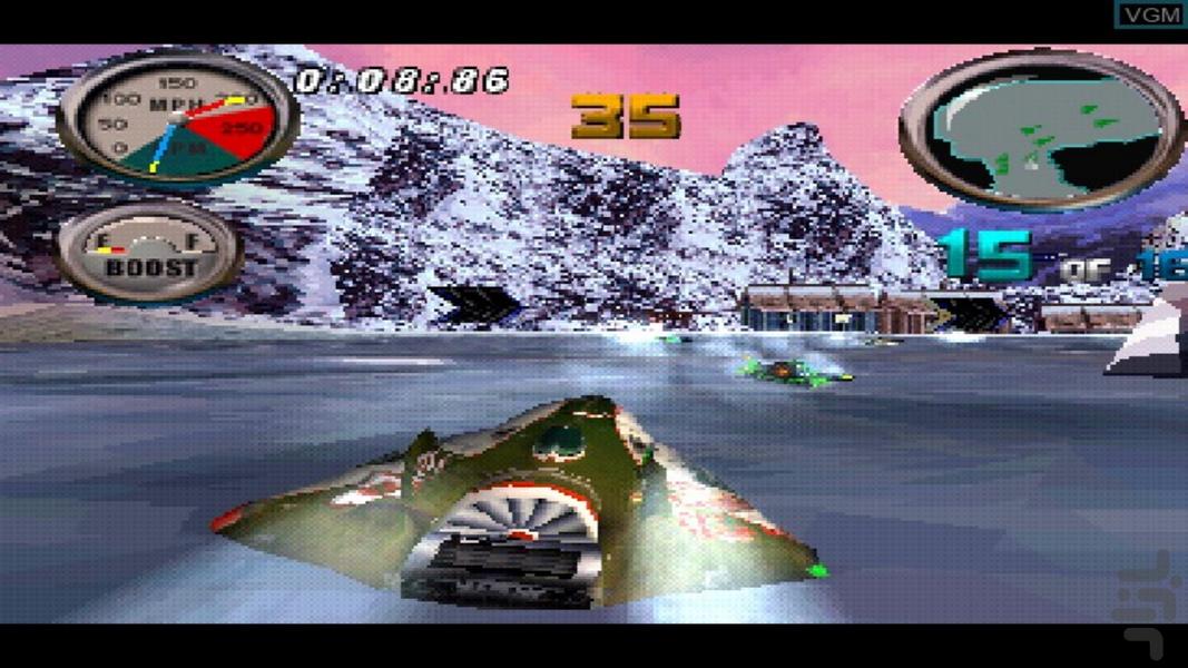 مدرن رعد و برق آبی قایق - عکس بازی موبایلی اندروید