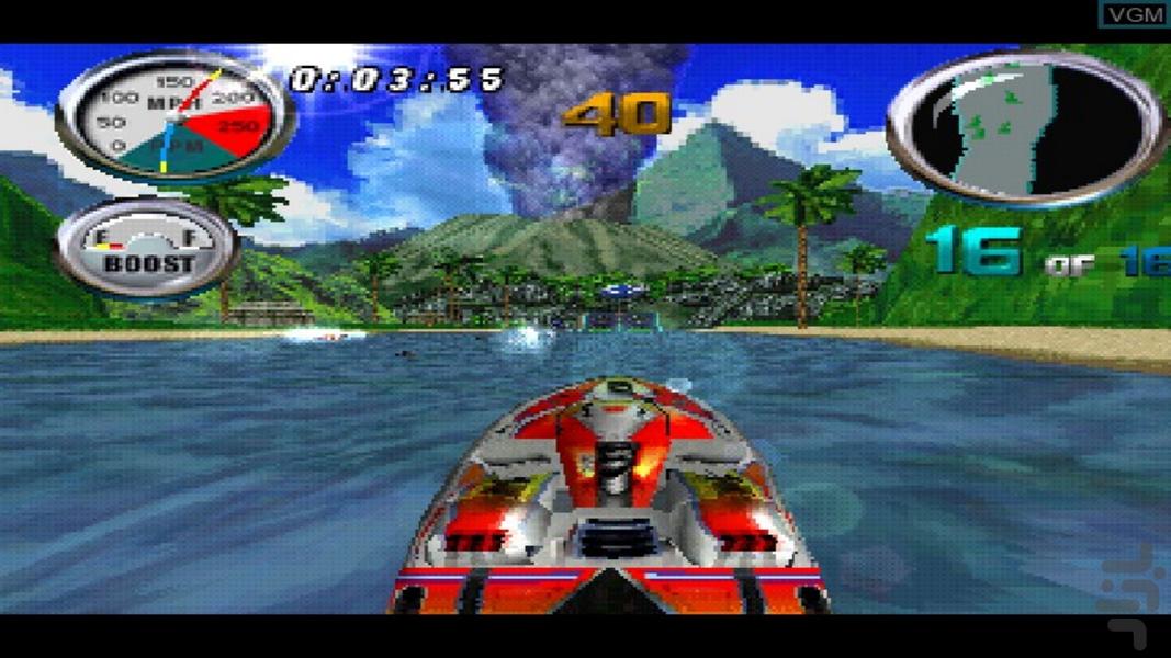 مدرن رعد و برق آبی قایق - عکس بازی موبایلی اندروید