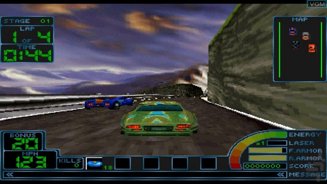 مدرن رالی ضربه ای - عکس بازی موبایلی اندروید