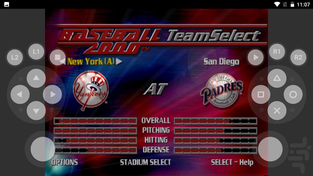 مدرن بیسبال مقابل2000 - Gameplay image of android game