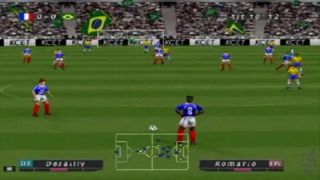 مدرن iss پرو فوتبال تمدرن - Gameplay image of android game