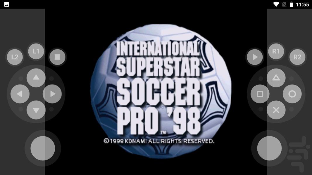 مدرن iss 98 فوتبال موطلایی - Gameplay image of android game