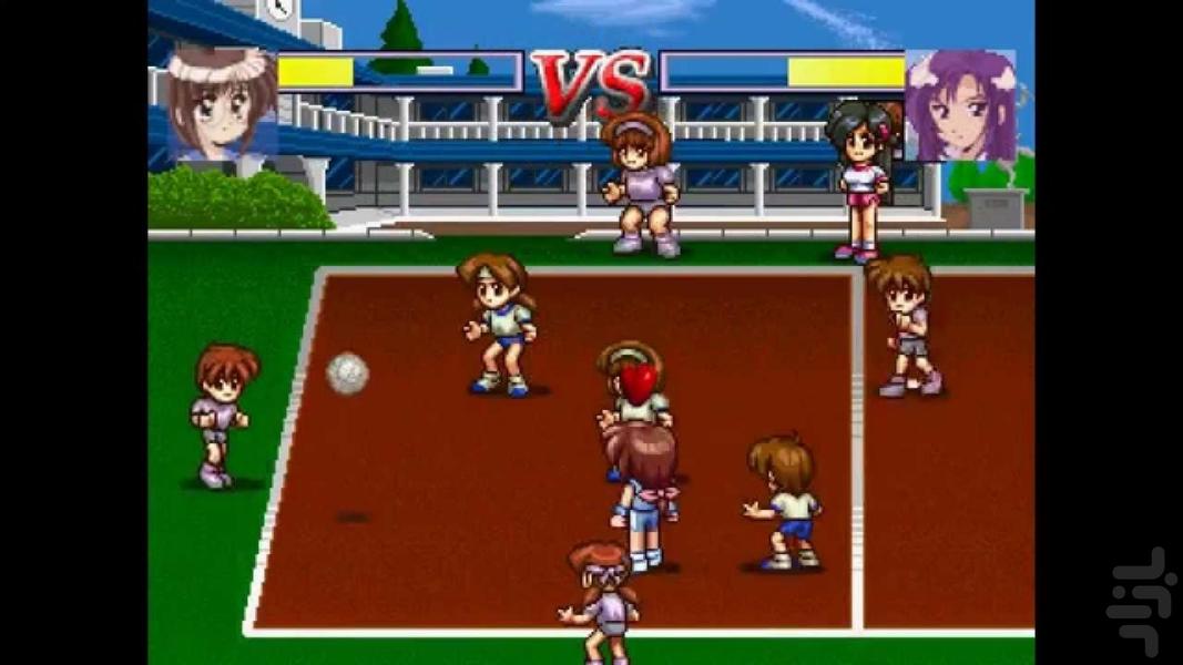 junior league dodgeball - Gameplay image of android game