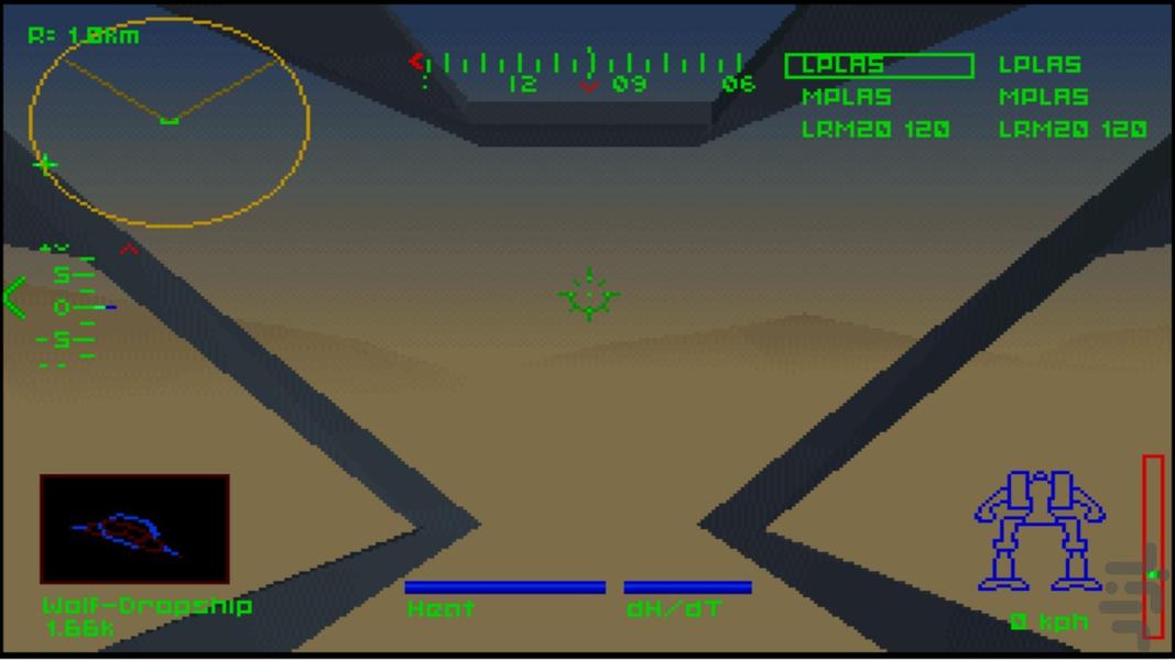 mechwarrior 2 31st century combat - Gameplay image of android game