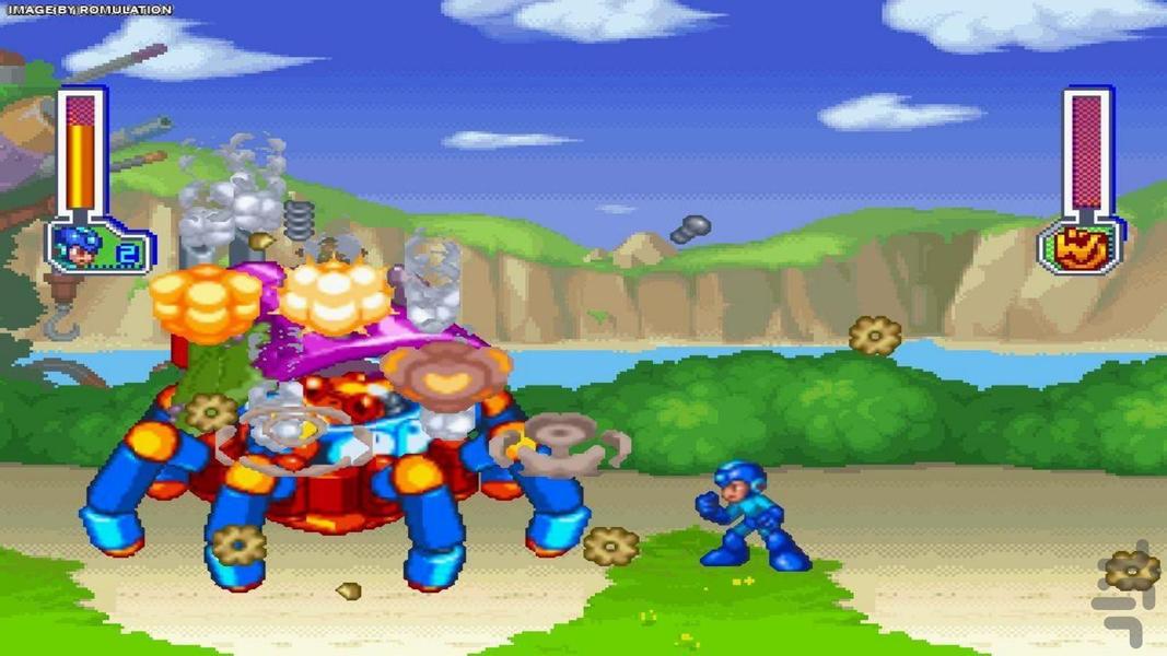 مدرن مگا من اکس ۸ - عکس بازی موبایلی اندروید