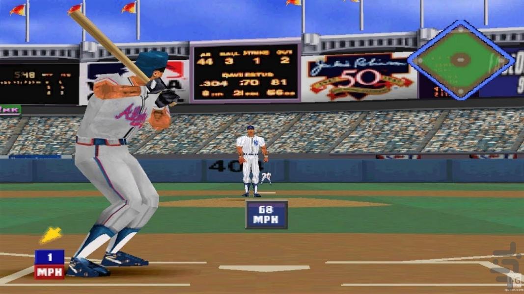 مدرن بیسبال mlb ۹۸ - عکس بازی موبایلی اندروید