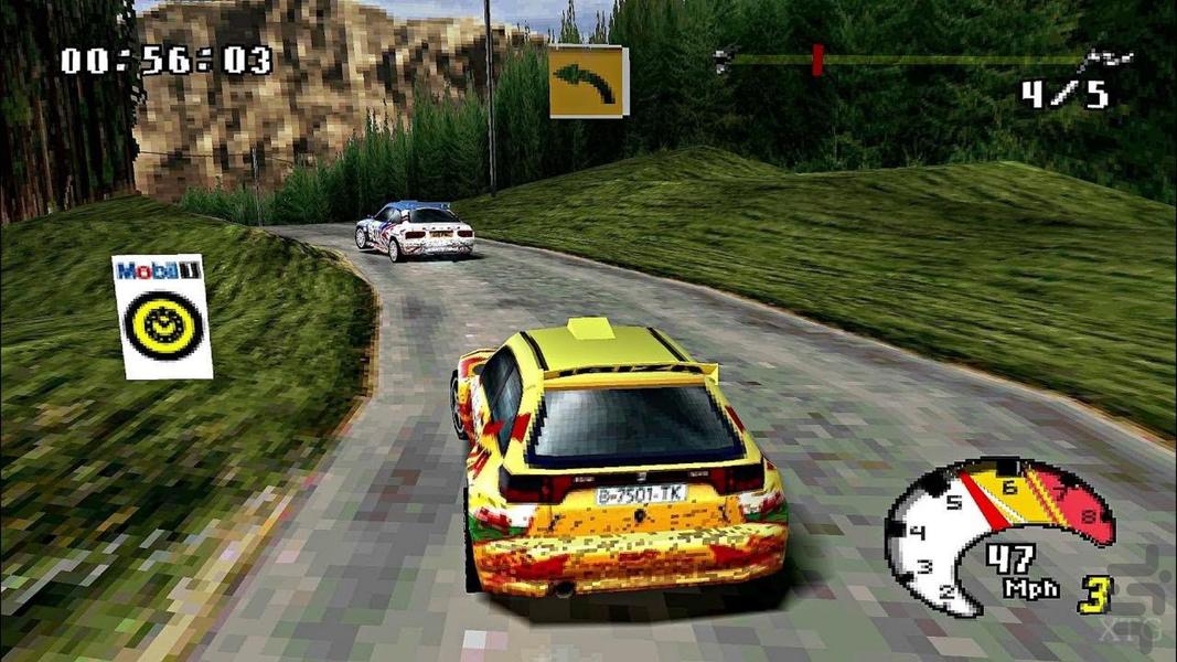 مدرن رالی قهرمانی mobil 1 - Gameplay image of android game