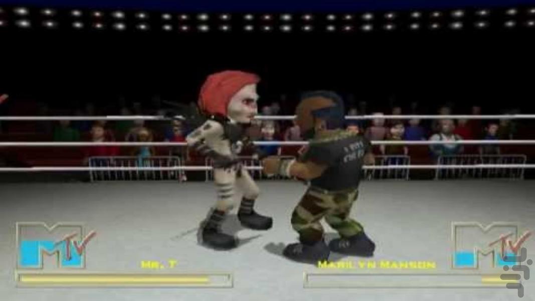 mtv celebrity deathmatch - Gameplay image of android game