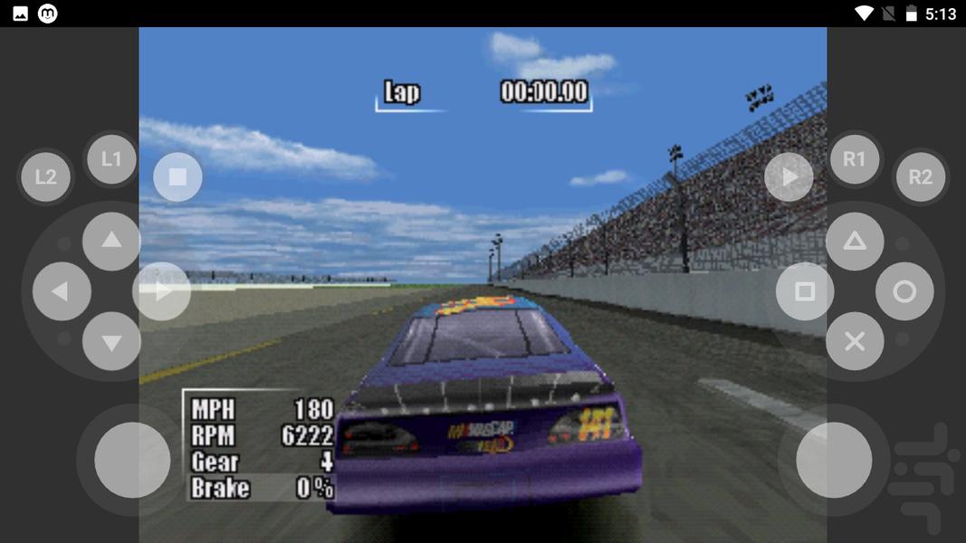 مدرن رالی گرمای ناسکار - Gameplay image of android game