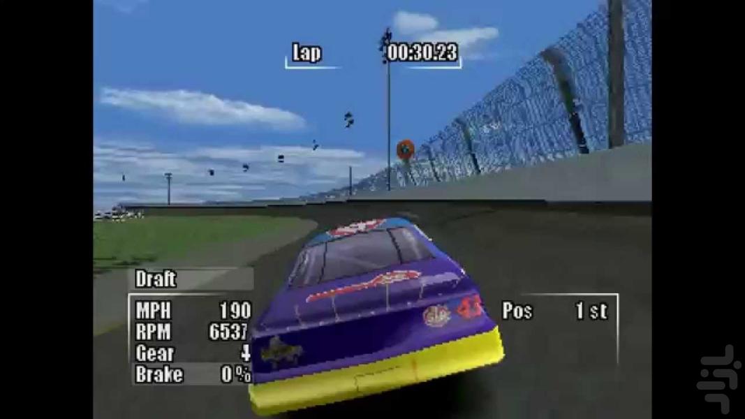 مدرن رالی گرمای ناسکار - Gameplay image of android game