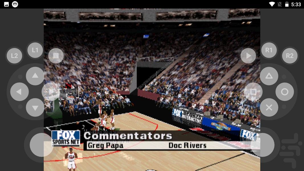 مدرن بسکتبال nba 2000 - Gameplay image of android game
