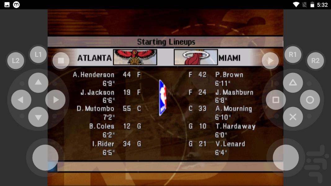مدرن بسکتبال nba 2000 - Gameplay image of android game