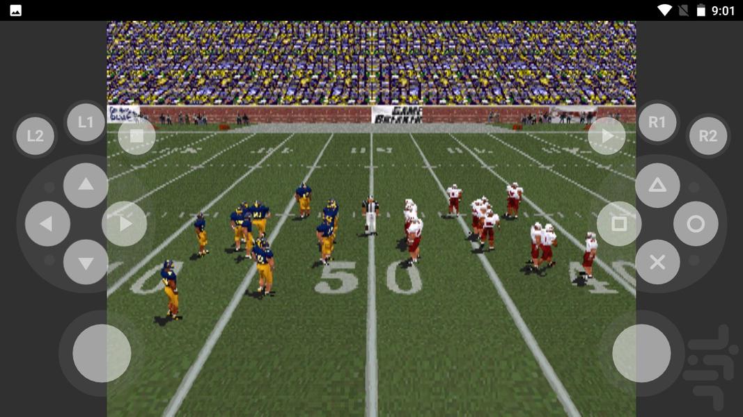 مدرن شکن فوتبال ncaa ۹۹ - عکس بازی موبایلی اندروید