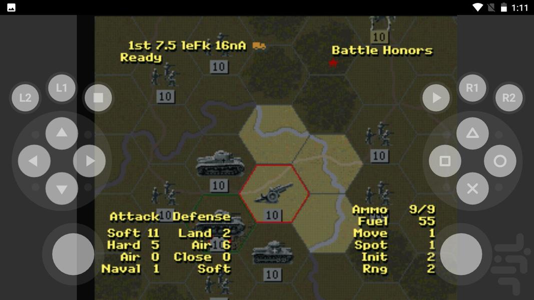 مدرن پانزر ژنرال - Gameplay image of android game