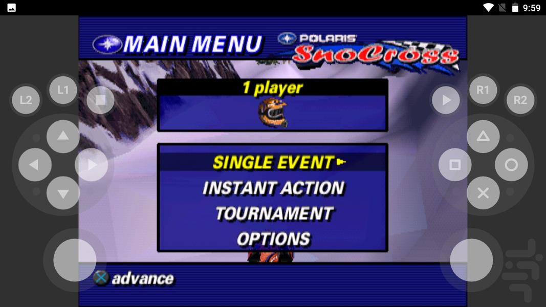 مدرن پلاریس برفی کراس - عکس بازی موبایلی اندروید