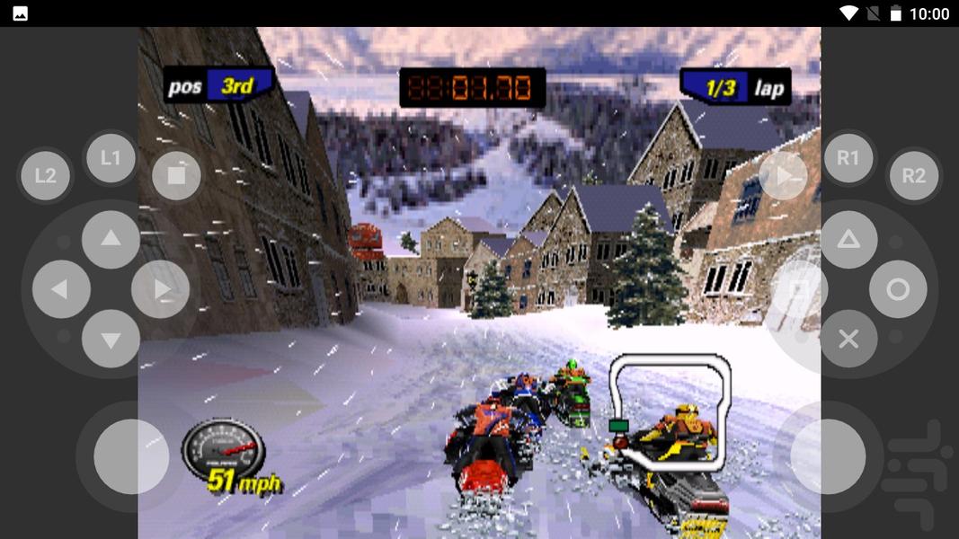 مدرن پلاریس برفی کراس - عکس بازی موبایلی اندروید