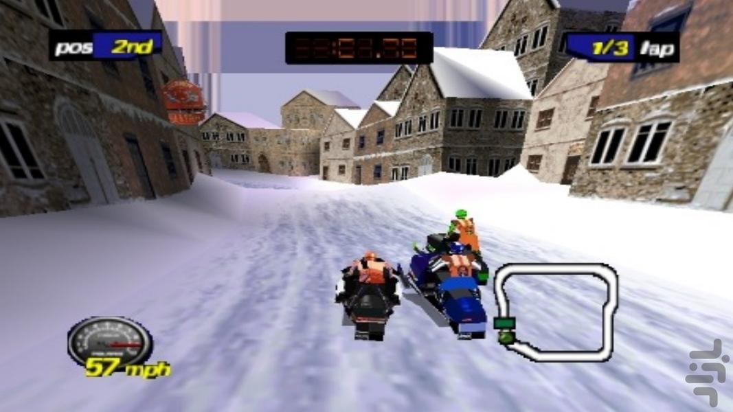 مدرن پلاریس برفی کراس - عکس بازی موبایلی اندروید