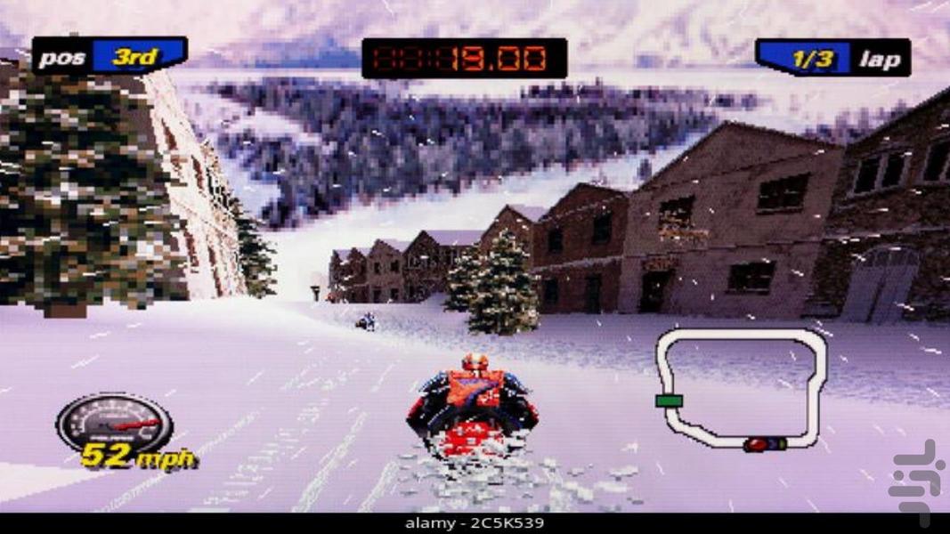 مدرن پلاریس برفی کراس - عکس بازی موبایلی اندروید