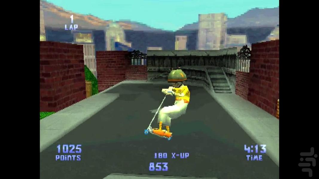 مدرن اسکوتر : مسابقه تیغ - عکس بازی موبایلی اندروید