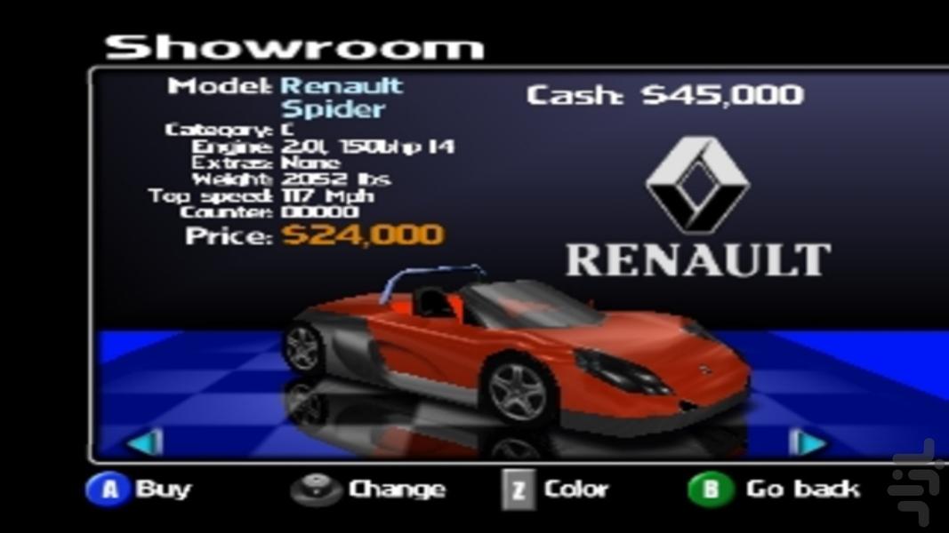 مسابقات مدرن ستاره کامل ماشین - عکس بازی موبایلی اندروید