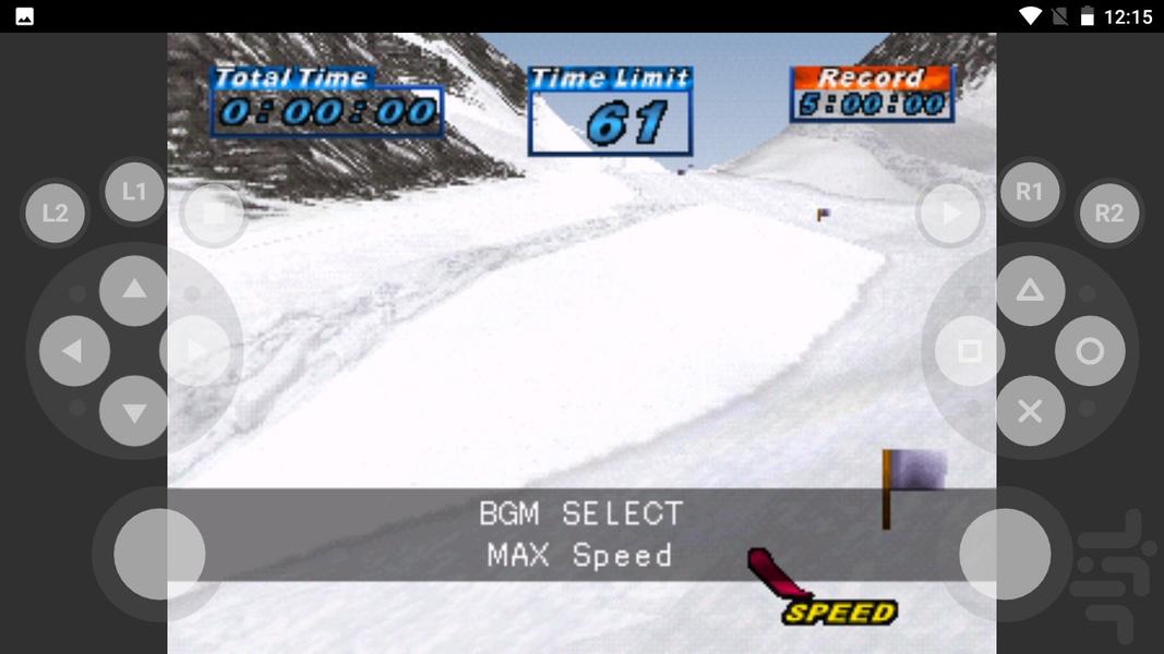 مدرن اسنوبورد : برف شدید - Gameplay image of android game