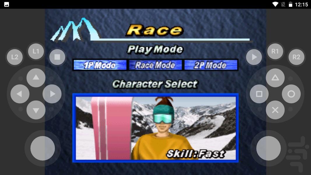 مدرن اسنوبورد : برف شدید - Gameplay image of android game