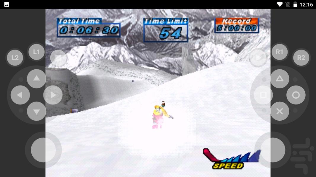 مدرن اسنوبورد : برف شدید - Gameplay image of android game