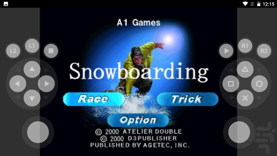 مدرن اسنوبورد : برف شدید - Gameplay image of android game