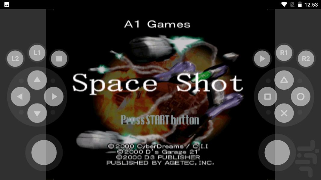 مدرن شلیک فضایی - Gameplay image of android game