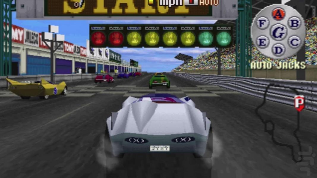 مدرن مسابقه سرعت - عکس بازی موبایلی اندروید