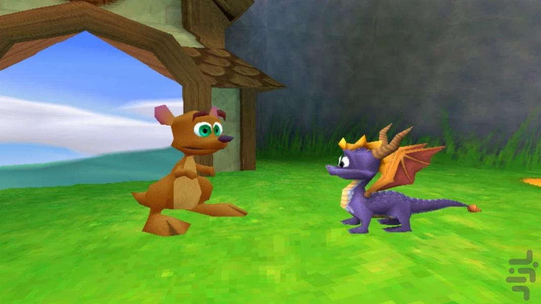 spyro the dragon 3 year the dragon - Gameplay image of android game