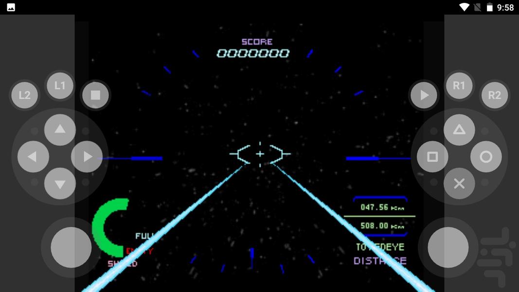 مدرن بازی ستاره تیغه آلفا - Gameplay image of android game