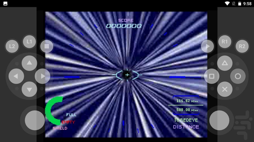 مدرن بازی ستاره تیغه آلفا - Gameplay image of android game