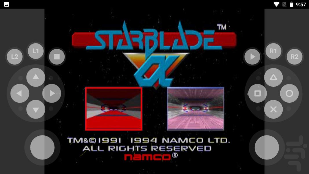 مدرن بازی ستاره تیغه آلفا - Gameplay image of android game