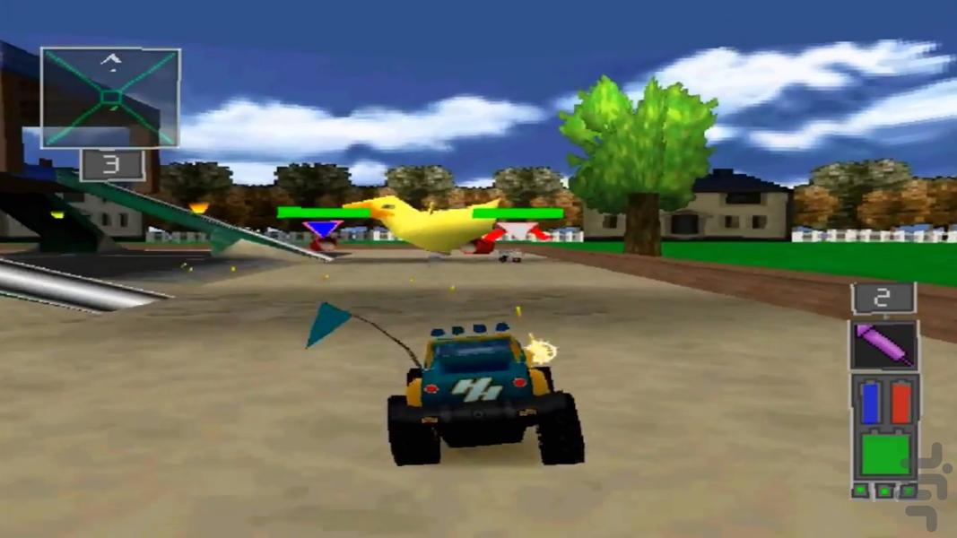 twisted metal small brawl - Gameplay image of android game
